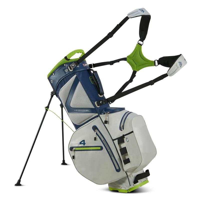 Big Max AQUA Hybrid 4 stand bag, navy/grey/lime