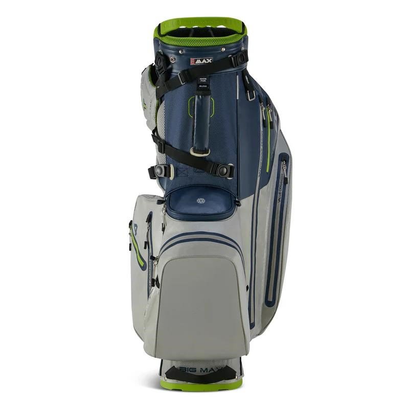 Big Max AQUA Hybrid 4 stand bag, navy/grey/lime