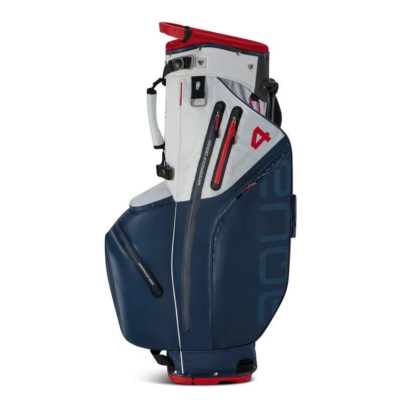 Big Max AQUA Hybrid 4 stand bag, navy/white/red