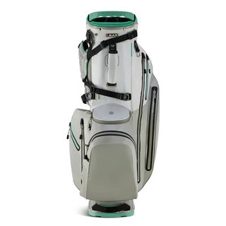 Big Max AQUA Hybrid 4 stand bag, blanco/gris/menta