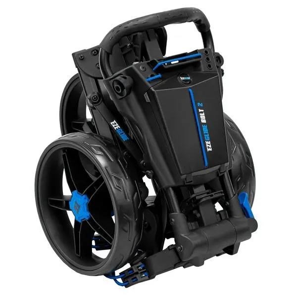 Ezeglide Bolt 2 + Easy Opening carrito manual, negro/azul