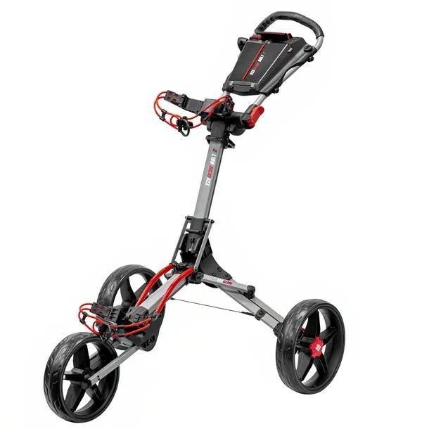 Ezeglide Bolt 2 + Easy Opening carrito manual, gris/rojo