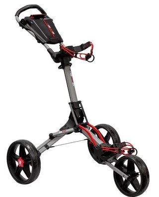 Ezeglide Bolt 2 + Easy Opening carrito manual, gris/rojo