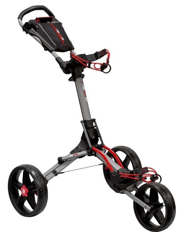 Ezeglide Bolt 2 + Easy Opening carrito manual, gris/rojo