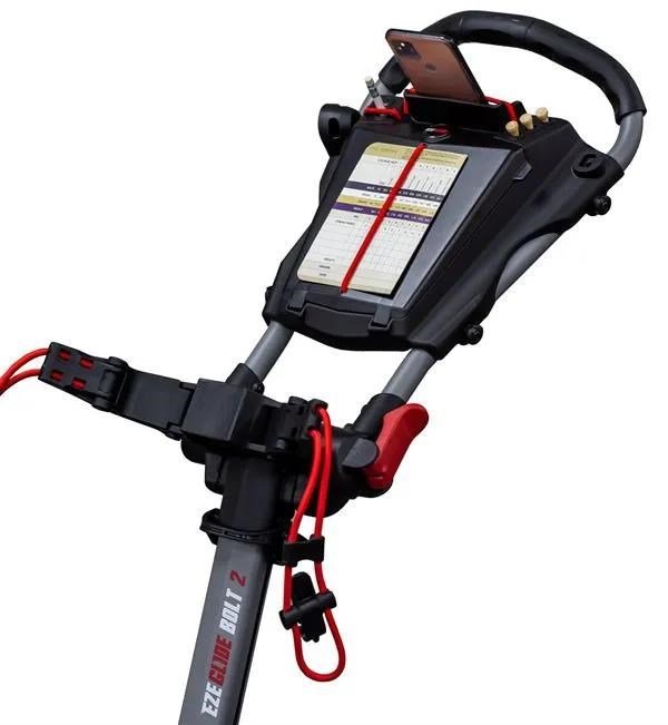 Ezeglide Bolt 2 + Easy Opening carrito manual, gris/rojo