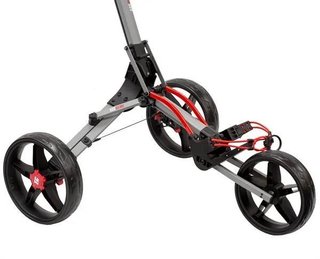 Ezeglide Bolt 2 + Easy Opening carrito manual, gris/rojo