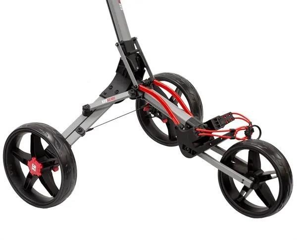 Ezeglide Bolt 2 + Easy Opening carrito manual, gris/rojo