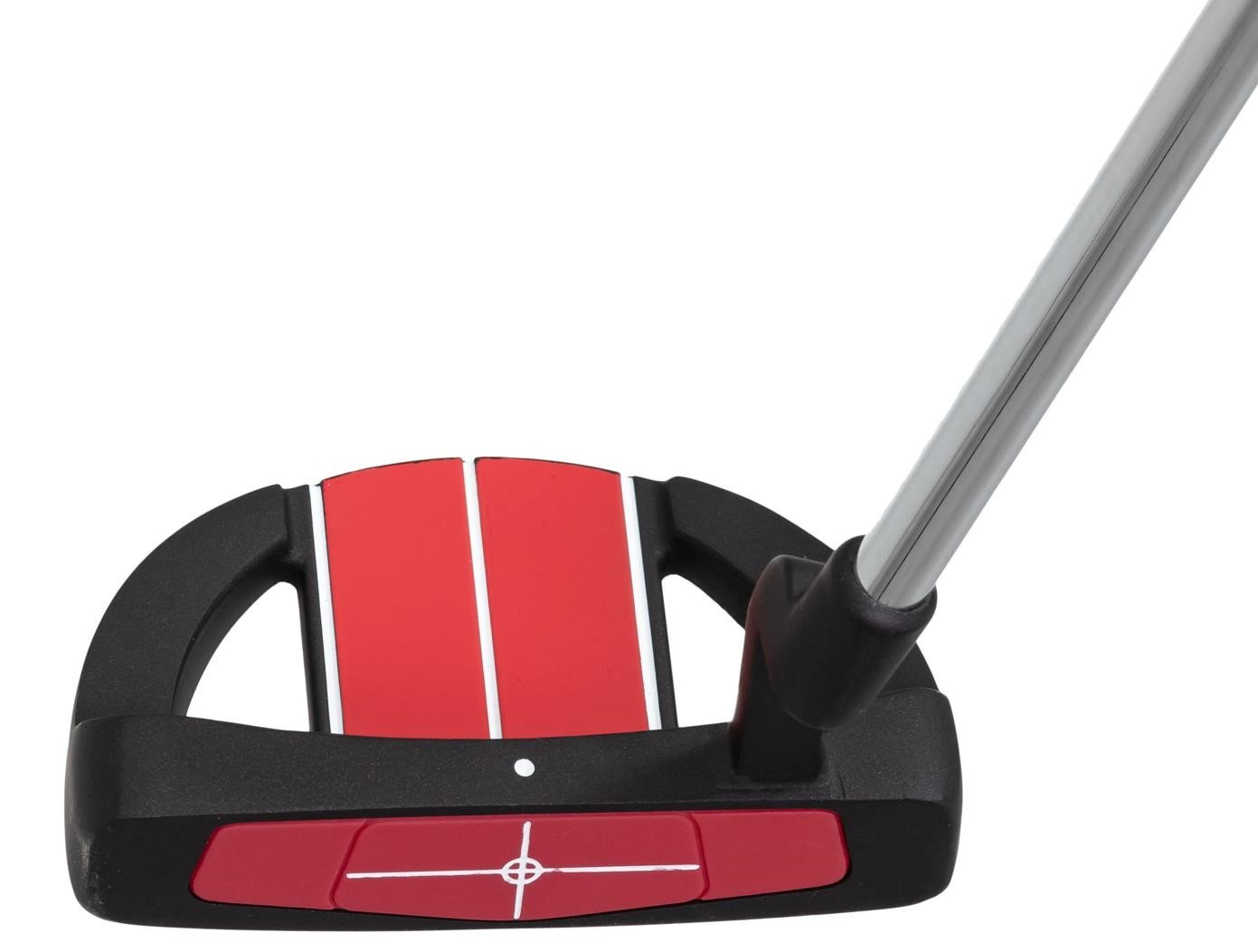 Divnick Adjustable Telescopic Red Mallet putter, diestro, sin funda