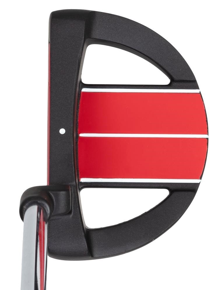 Divnick Adjustable Telescopic Red Mallet putter, diestro, sin funda