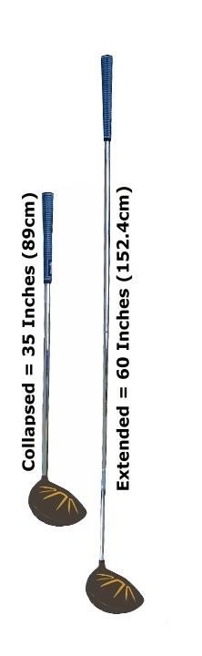 Divnick Golf Big Stik Adjustable driver telescópico, 10.5°, cabeza extragrande