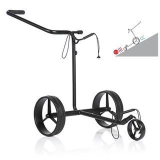 JuStar Black 1.0 carrito eléctrico con freno de aparcamiento (STAR-PB), negro