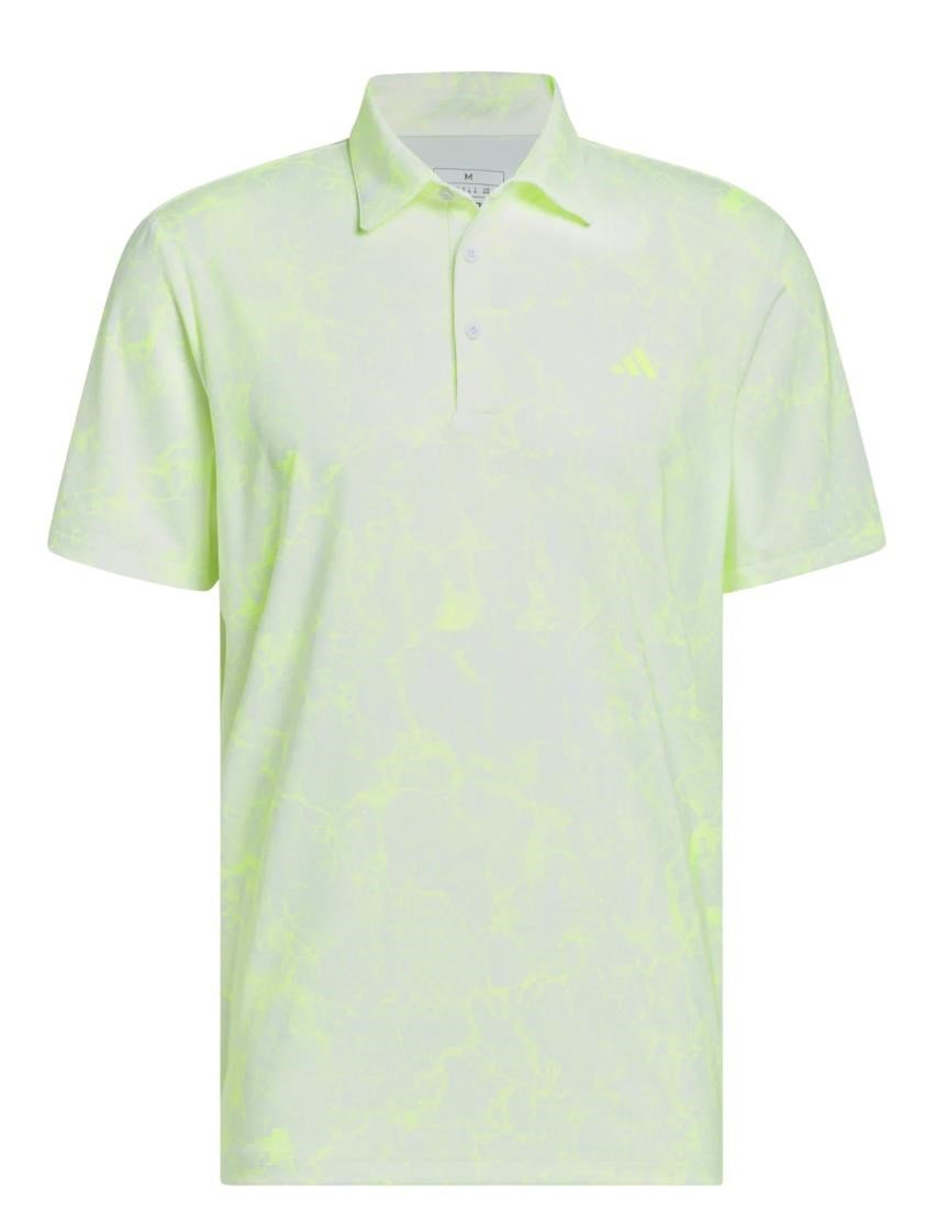 Adidas Ultimate365 Print polo de hombre, blanco