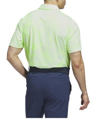 Adidas Ultimate365 Print polo de hombre, blanco