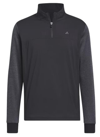 Adidas Go-To 1/4 Zip chaqueta de hombre, negro