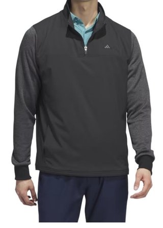 Adidas Go-To 1/4 Zip chaqueta de hombre, negro