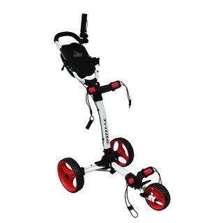 Axglo TriLite carrito manual, blanco/rojo