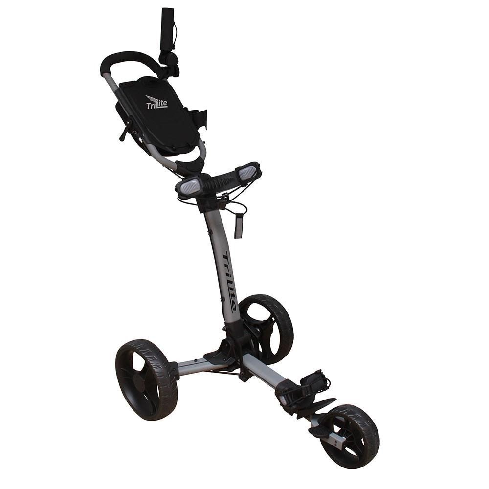 Axglo TriLite carrito de golf manual, gris/negro