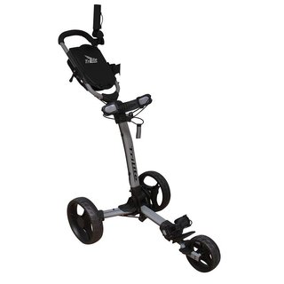 Axglo TriLite carrito de golf manual, gris/negro