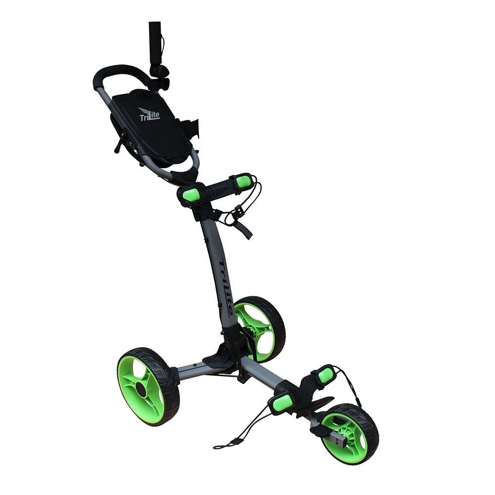 Axglo TriLite carrito manual, gris/verde