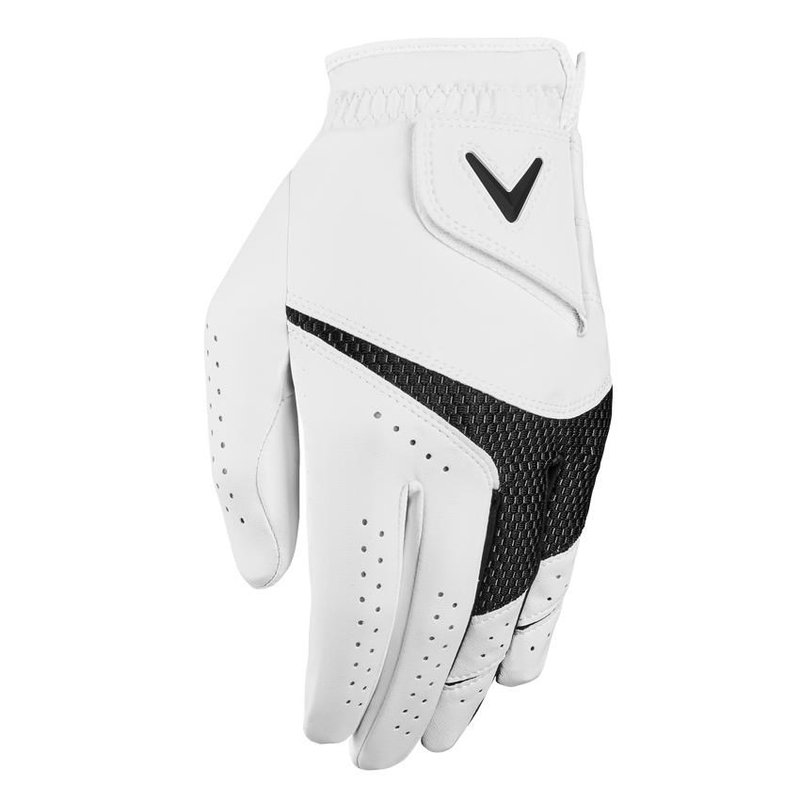 Callaway Weather Spann guante de golf para mujer, blanco