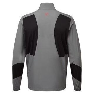 Footjoy HydroLite X chaqueta de hombre, carbón/negro/rojo