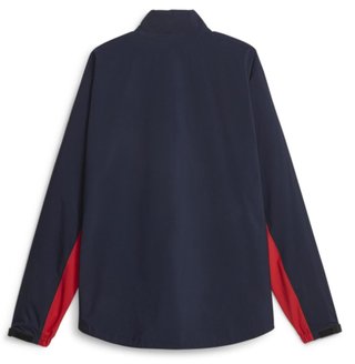 Puma DryLbl Rain chaqueta de hombre, navy blazer/strong red