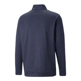 Puma Cloudspun Colorblock 1/4 Zip sudadera de hombre, navy blazer