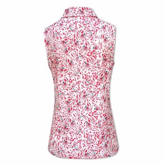 Puma Mattr Mariposa SL polo de mujer, strawberry burst/bold blue