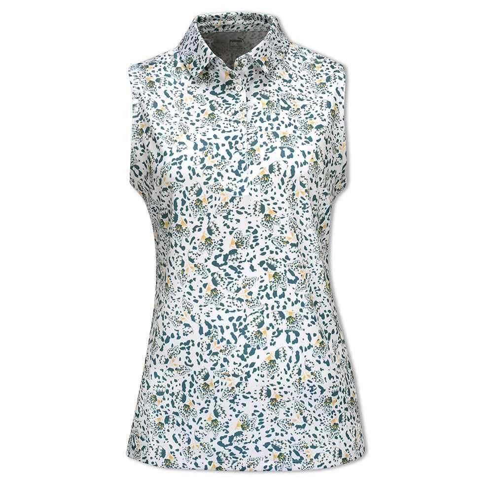 Puma Mattr Mariposa SL polo de mujer, bold blue/flaxen