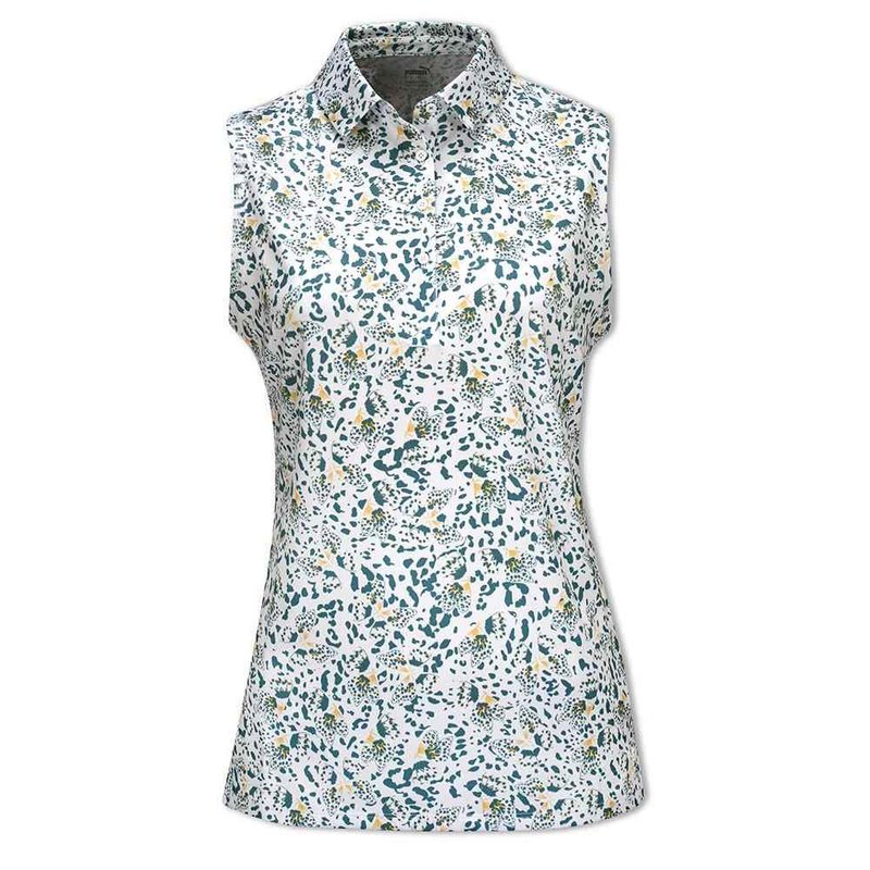 Puma Mattr Mariposa SL polo de mujer, bold blue/flaxen