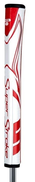 SuperStroke Zenergy Tour 2.0 grip para putter, blanco/rojo