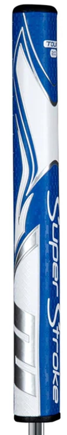 SuperStroke Zenergy Tour 2.0 grip para putter, azul/blanco