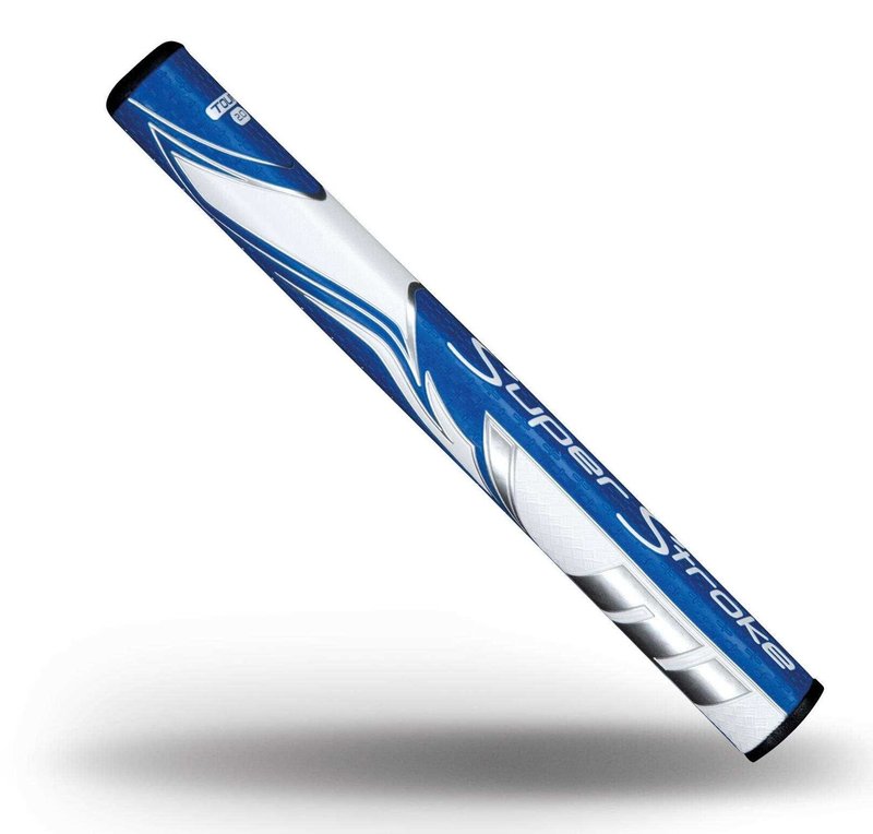 SuperStroke Zenergy Tour 2.0 grip para putter, azul/blanco