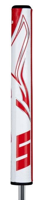 SuperStroke Zenergy Tour 3.0 grip para putter, blanco/rojo