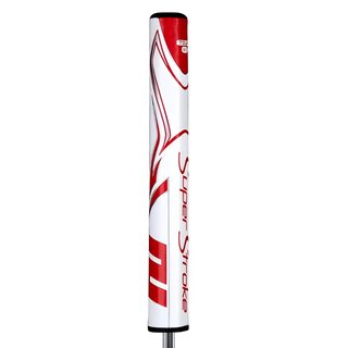 SuperStroke Zenergy Tour 3.0 grip para putter, blanco/rojo