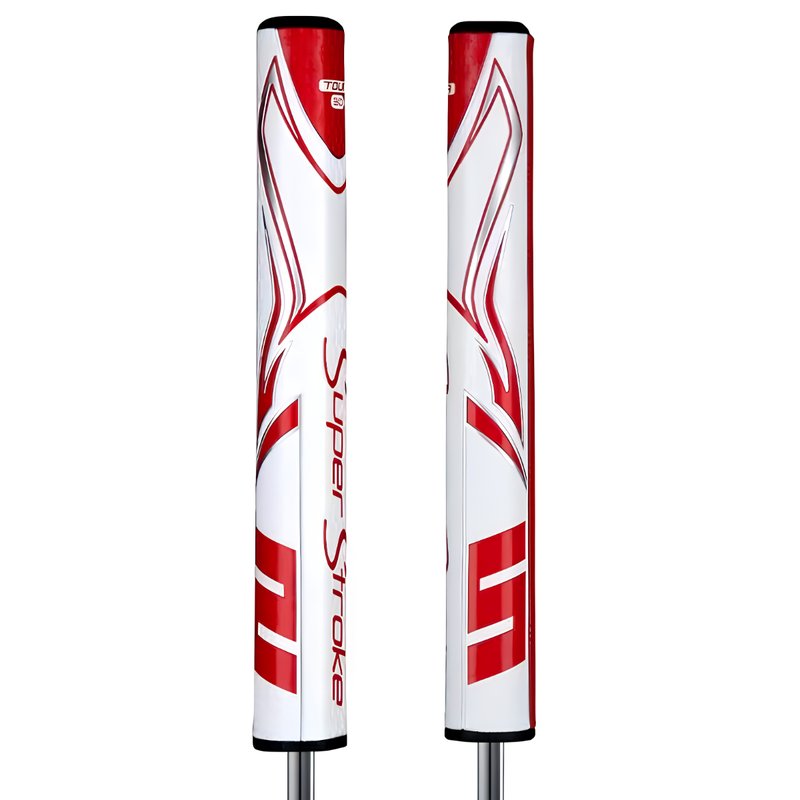 SuperStroke Zenergy Tour 3.0 grip para putter, blanco/rojo