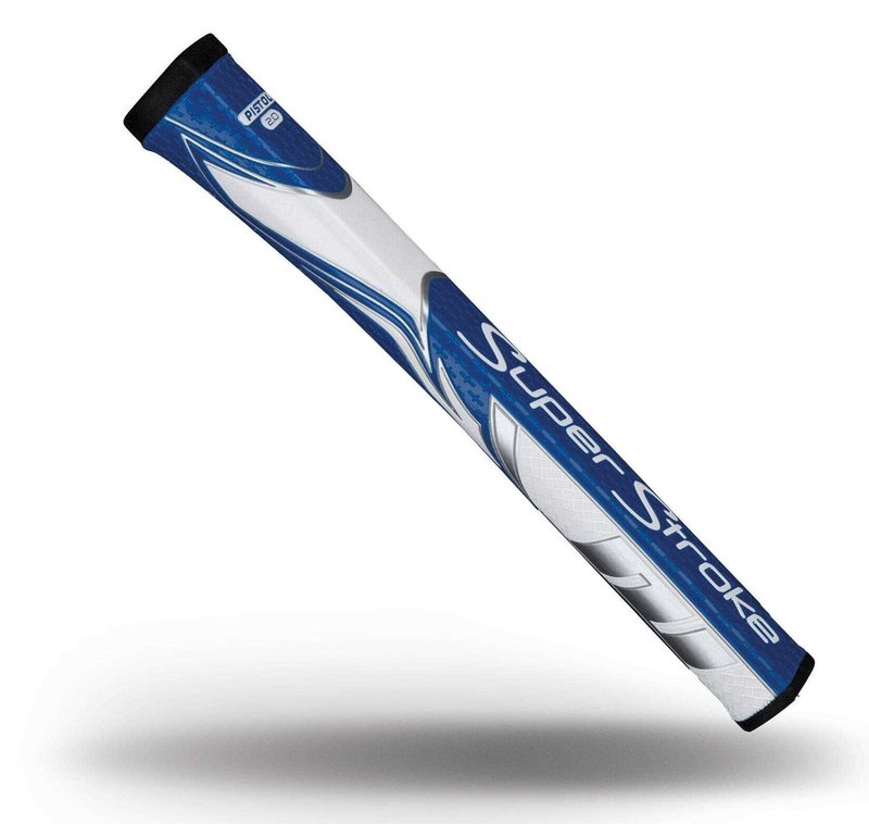 SuperStroke SuperStroke Zenergy Pistol GT 2.0 grip para putter, azul/blanco