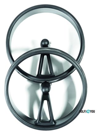 JuCad Complete Wheel Set (3) para trolleys eléctricos PHANTOM TITAN (llantas y neumáticos), titanium