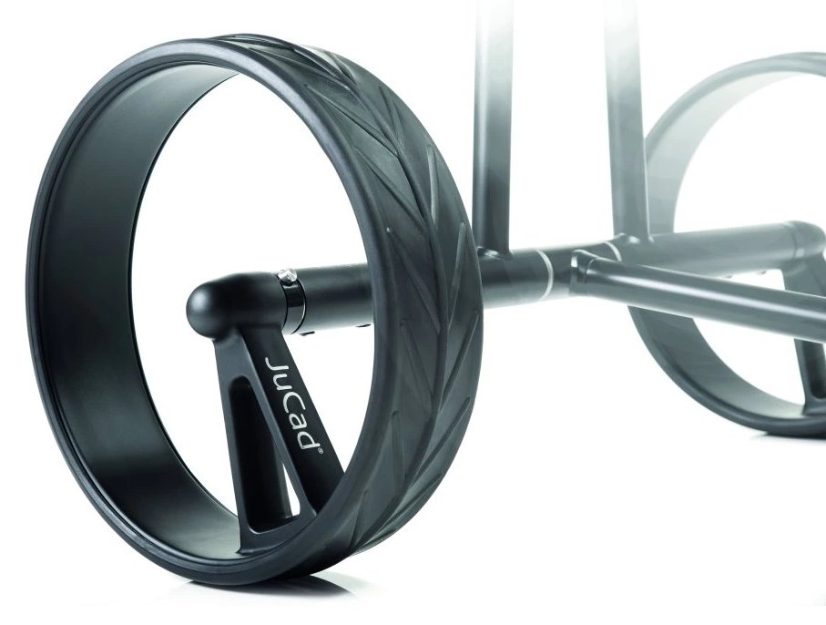 JuCad Complete Wheel Set (3) para trolleys eléctricos PHANTOM TITAN (llantas y neumáticos), titanium
