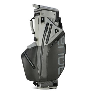 Big Max AQUA Hybrid 4 stand bag, gris/plata(negro)