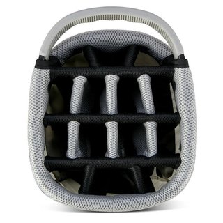 Big Max AQUA Hybrid 4 stand bag, gris/plata(negro)