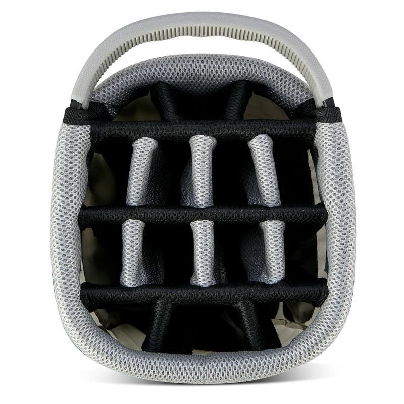 Big Max AQUA Hybrid 4 stand bag, gris/plata(negro)