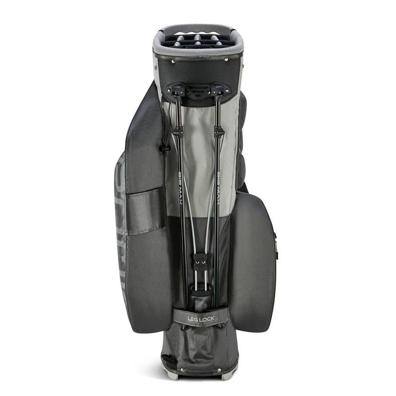 Big Max AQUA Hybrid 4 stand bag, gris/plata(negro)