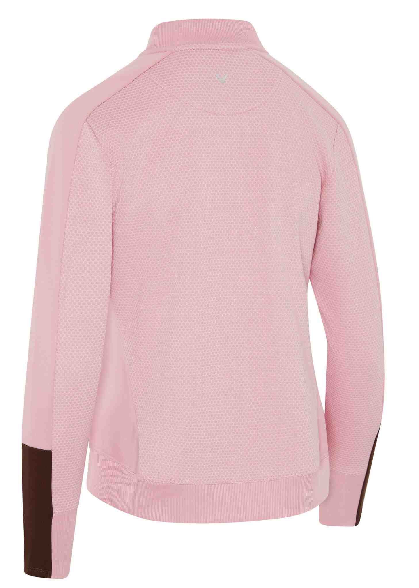 Callaway Heathered Fleece sudadera de mujer, pink nectar