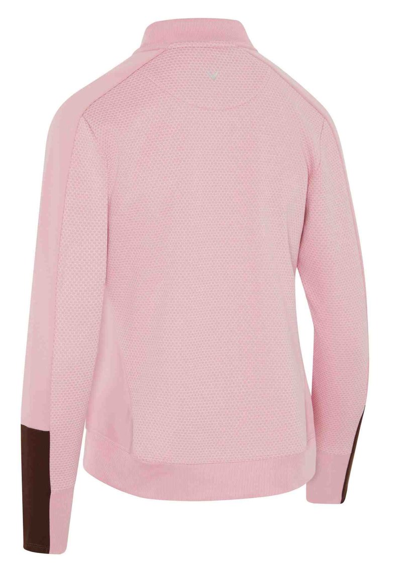 Callaway Heathered Fleece sudadera de mujer, pink nectar