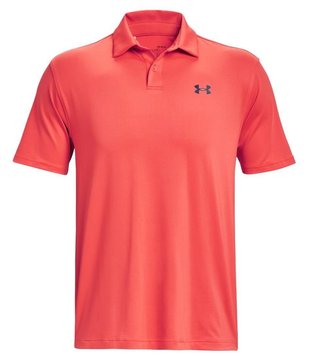 Under Armour T2G polo de hombre, rojo venom