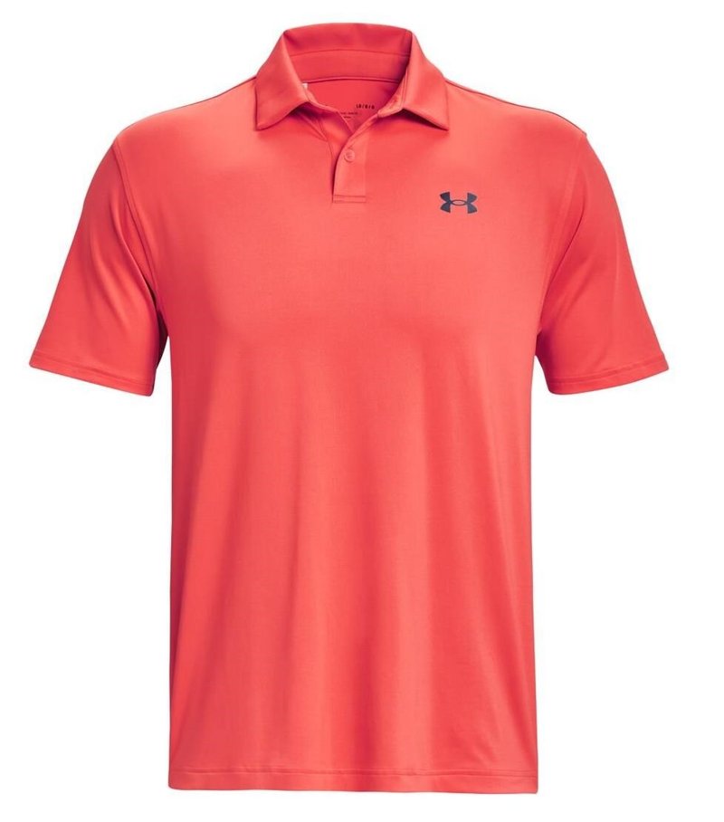 Under Armour T2G polo de hombre, rojo venom