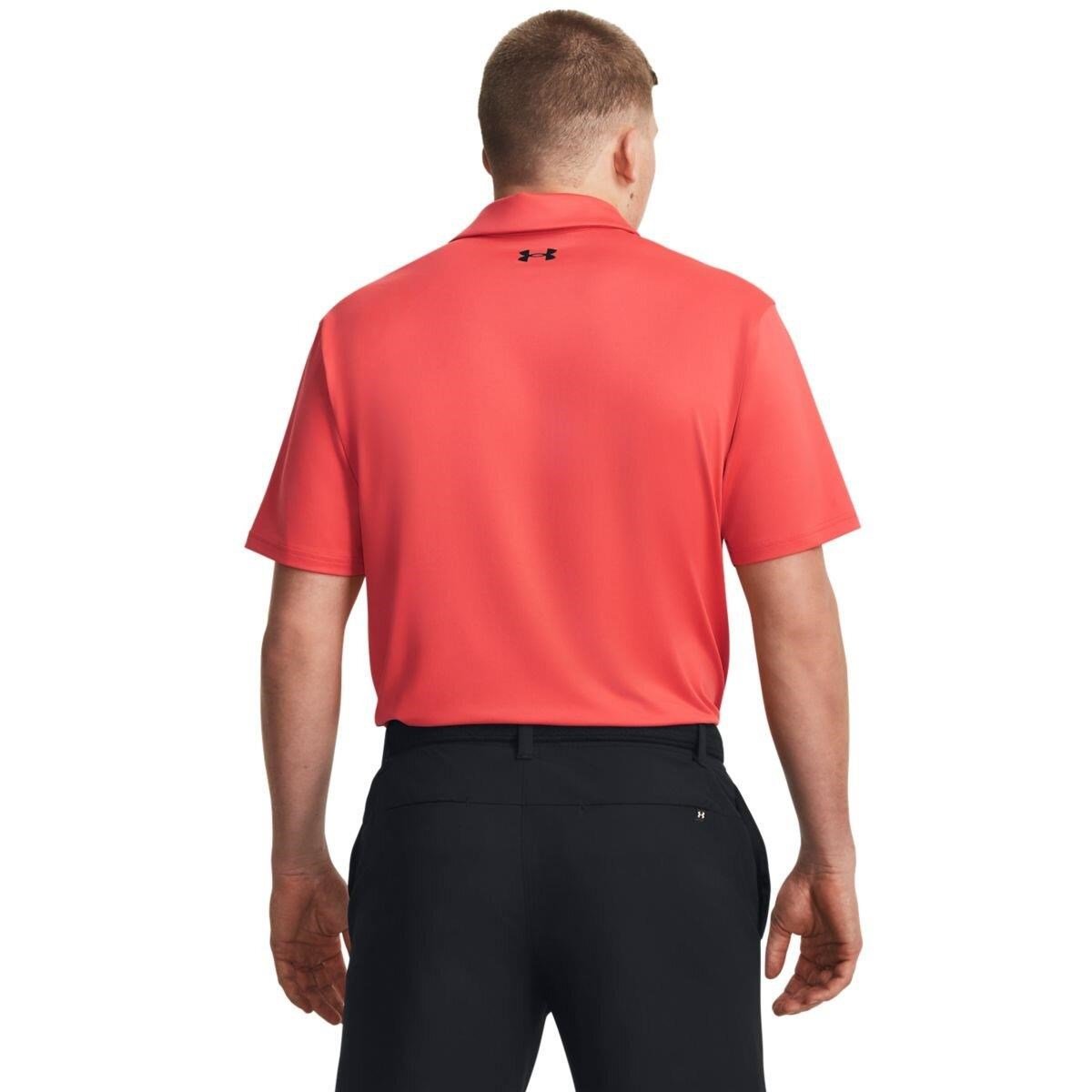 Under Armour T2G polo de hombre, rojo venom