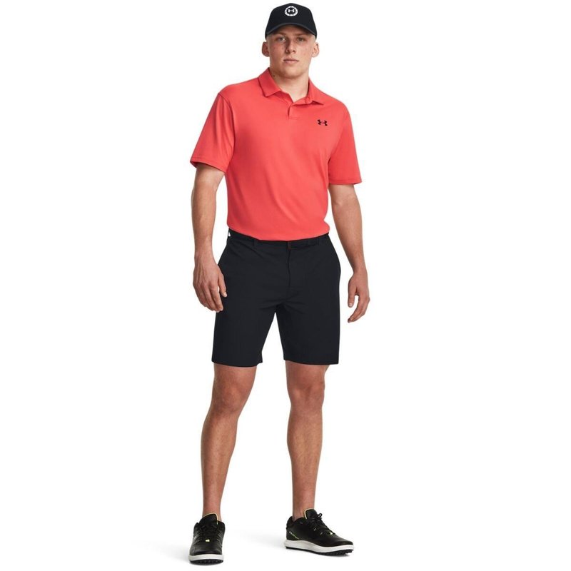 Under Armour T2G polo de hombre, rojo venom