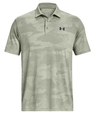 Under Armour Playoff Camo Jacquard polo de hombre, grove green